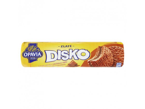 Opavia Disko шоколадное печенье с шоколадной начинкой 157 г